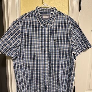 Lacoste Blue Casual Button Down Shirt